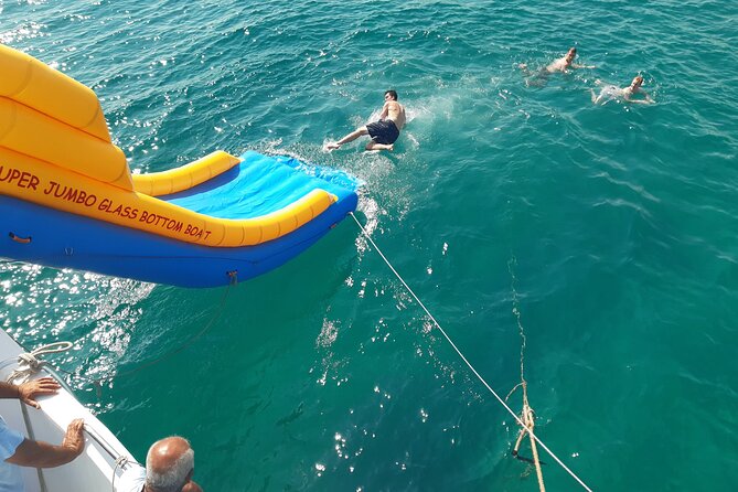 2.5 hour Glass Bottom Boat Trip, Snorkeling, Sliding and Fun - Be clear about the Blue Lagoon issue