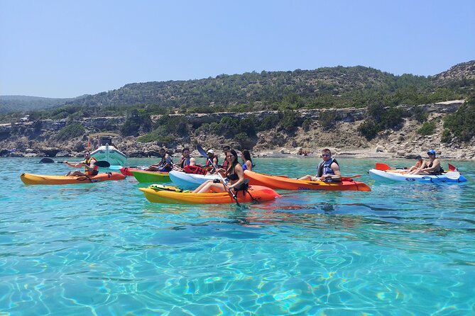Aphrodite Kayak Experience with Guide and Free photos included - A gentle start from Latchi Beach