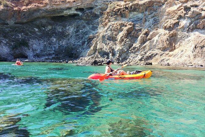 Aphrodite Kayak Experience with Guide and Free photos included - Paddling past Latchi’s beaches