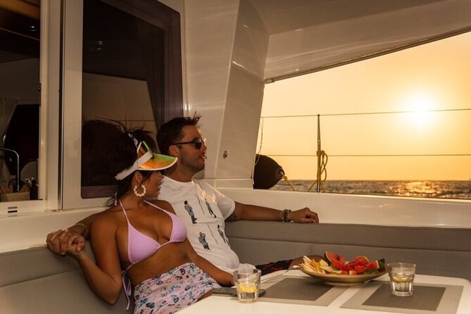 Ayia Napa: Sunset Catamaran Cruise with Lunch & Open Bar - The Blue Lagoon and an Onboard Chef-Prepared Lunch