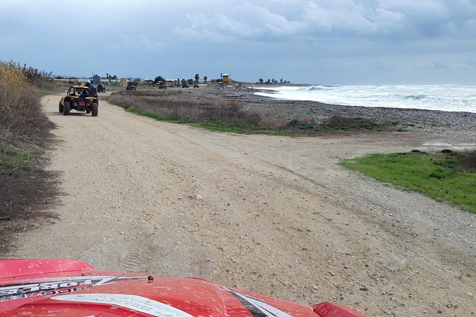 Beach & Off road Buggy Safari in Paphos - Weather can change the plan