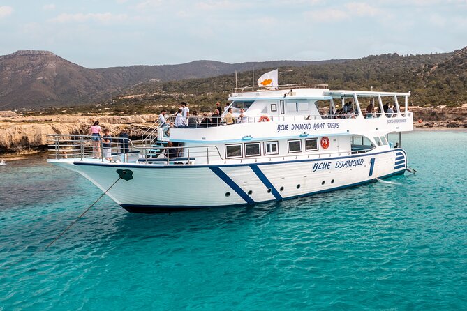 Blue Lagoon cruise: giant slide, music & Paphos hotel transfers - What $33.79 gets you