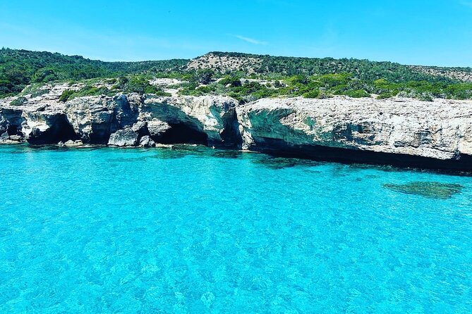 Blue Lagoon Latchi Pafos, boat trip with water slide F/D - One hour in the Blue Lagoon