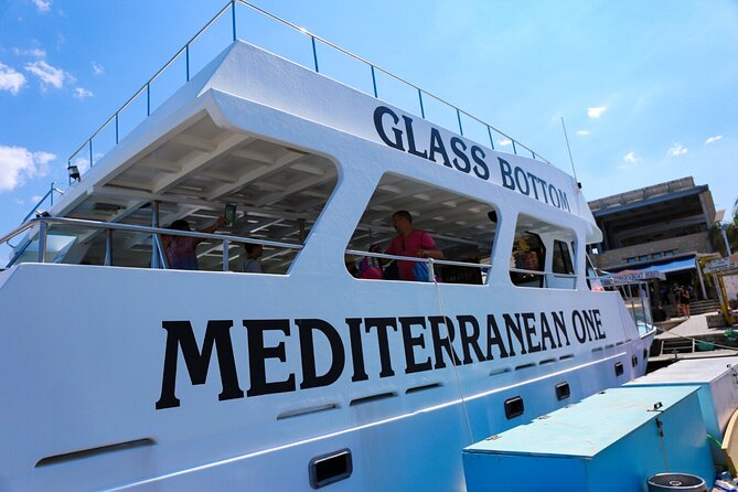 Blue Lagoon Mediterranean One Boat Cruise from Latchi - Leaving Latchi Port for the Akamas coast