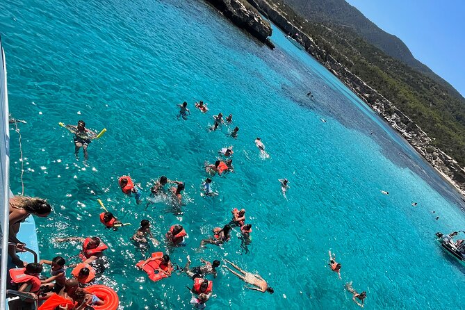 Blue Lagoon trip with slide & music departing from Latchi harbour - How weather can change the whole experience