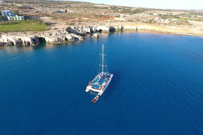 Catamaran Crystal Sea Cruise from Protaras - Green Bay and the first look at the water