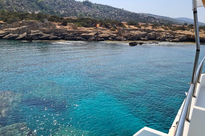 Demetris Chara Boat/Blue Lagoon boat trips with BBQ and SLIDE - The bar, cocktails, and slide