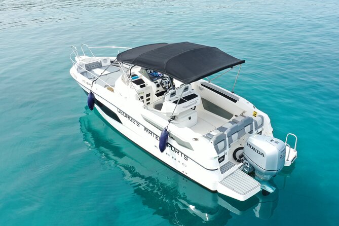 Exclusive line 225hp, self drive boat Karnic SL701 8.0m - What four hours feels like on a private boat