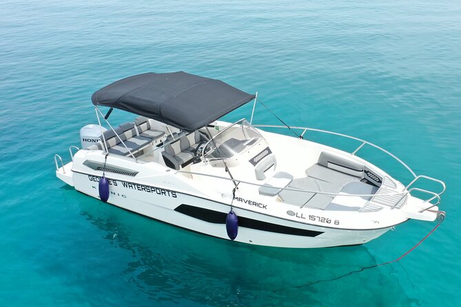 Exclusive line 225hp, self drive boat Karnic SL701 8.0m - Following the Akamas Peninsula