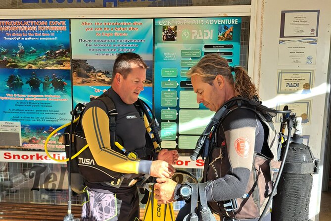 First Time Scuba Dive Adventure, Makronissos, Ayia Napa - Why the instructor matters here