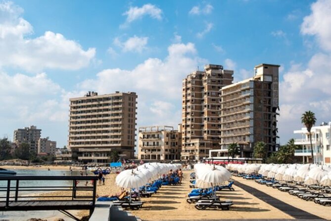 From Ayia Napa: Famagusta City Tour with Salamis and Varosha - Salamis: Roman ruins beside the sea