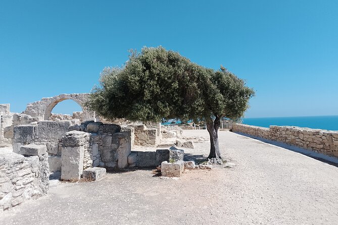 From Limassol, Aphrodite Rocks and Kourion Archeological Side - A hilltop view with Cyprus wine and sweets