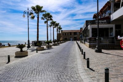 From Paphos to Divided Nicosia (North Cyprus walk in) and Larnaca