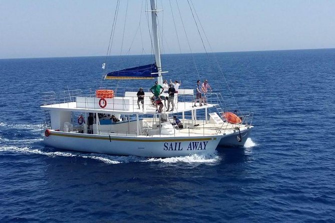 Full-Day Family Catamaran Cruise from Limassol with Lunch - Cruising toward Cape Gata