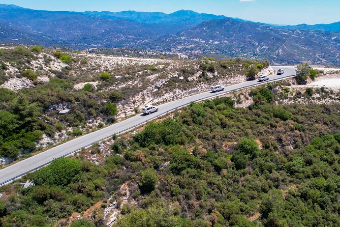 Grand Tour Full Day Jeep Safari from Larnaka - Pano Lefkara and the first mountain views