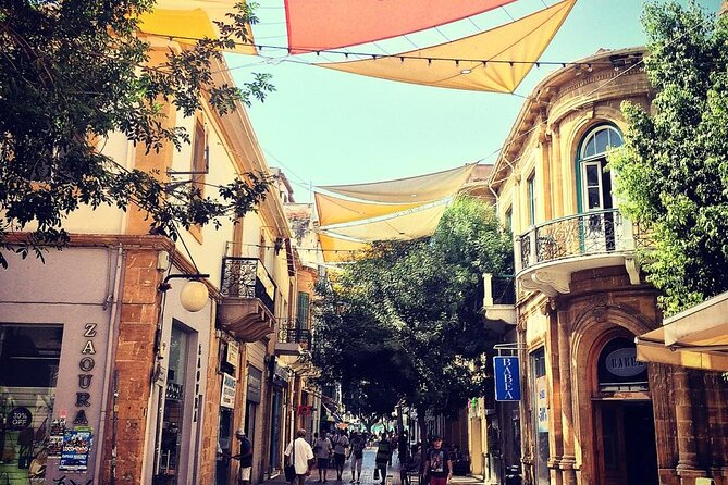Grand Tour - Nicosia & Larnaca, from Limassol - Walking into Nicosia on Ledra Street