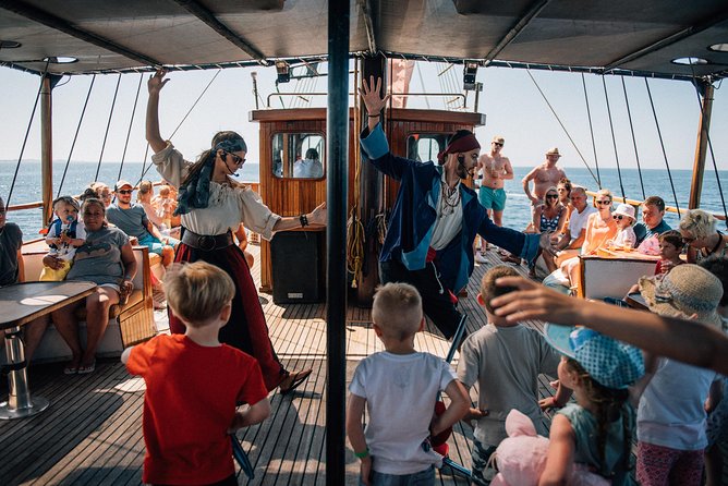 Jolly Roger Boat Cruise from Paphos - Welcome drink and pirate-style entertainment