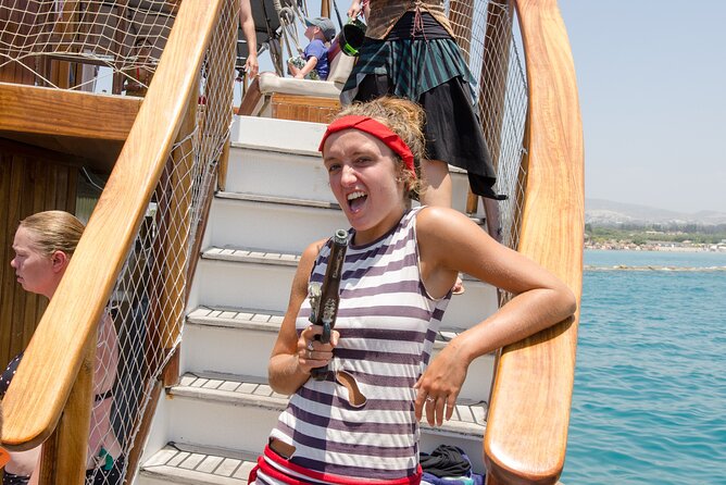 Jolly Roger | Pirates Adventure Cruise - The swim stop and the Dolphin Twister option