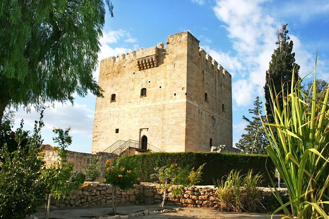 Kourion Ruins, Kolossi Castle and Winery Guided Visit from Paphos - A full day from Paphos to the Troodos foothills