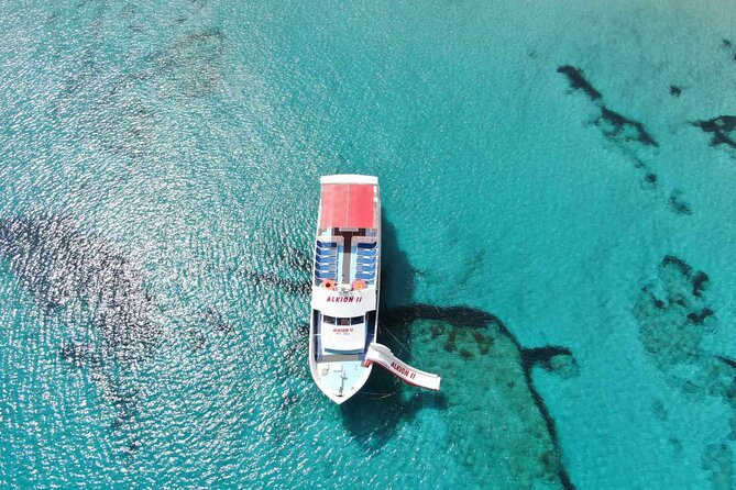Latchi to Blue Lagoon Glass Bottom+slide Boat Tour - What you actually get to eat and drink
