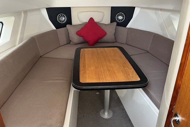 Luxury Private Charter on a Karnic SL800 to Blue Lagoon & more... - Reaching Blue Lagoon for clear-water swimming