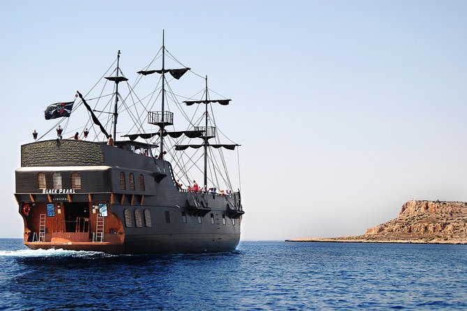 Mega Day Black Pearl Cruise from Protaras - What the $57.81 Price Covers