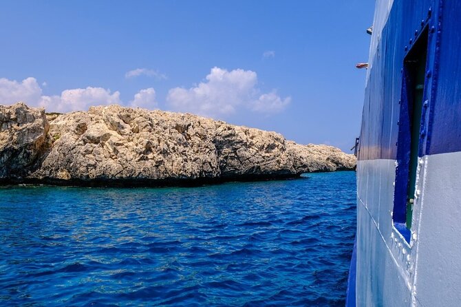 Odyssey Boat Safari from Larnaca - Swimming at the sea caves and Blue Lagoon