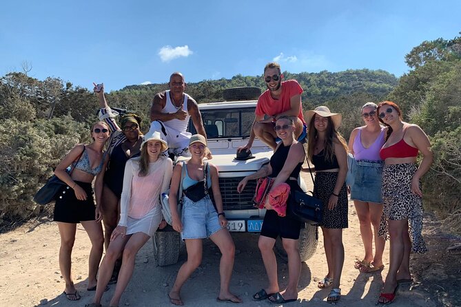 Paphos: Akamas Gorge & Turtle Bay & Donkey Farm Jeep Safari Tour - Sea Caves: an easy first stop