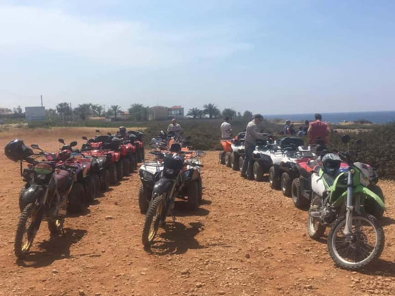 Paphos: Buggy Tour Akamas incl and Adonis Falls - Lara Bay, Turtle Bay, and time by the water