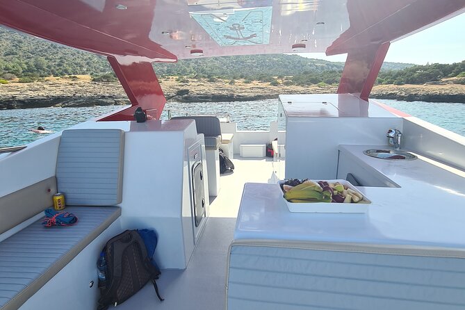 Private Charter to Blue lagoon -Amore Mio - The main weakness: limited route detail