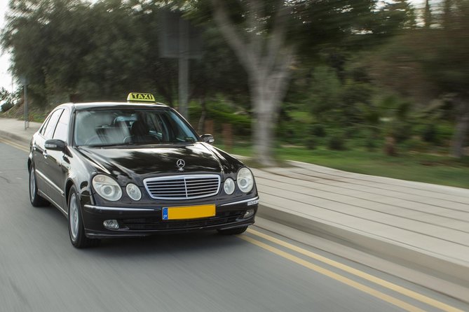 Private Transfer: Larnaca Airport to Ayia Napa with return 1-14 pax - The driver and local communication