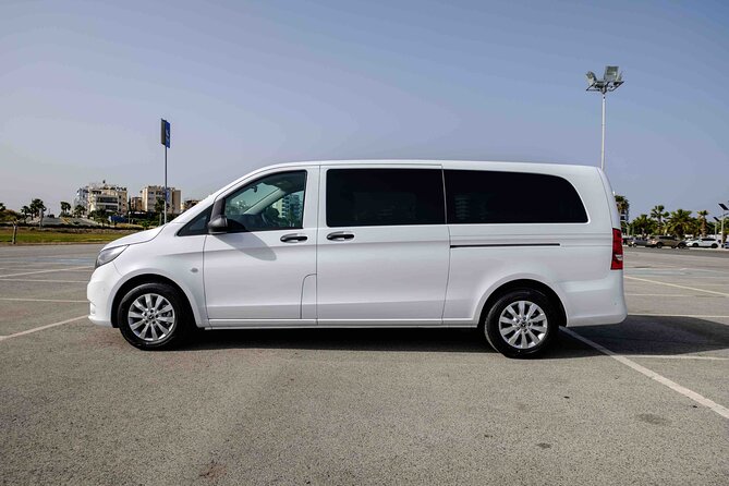 Private Transfer: Larnaca Airport to Larnaca District 1-14 pax - The driver and the human touch