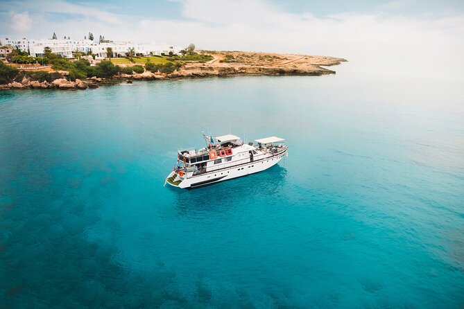 Protaras: St Georgios Presidential Cruise BBQ & 1 drink. 16+ - A relaxed morning on the water from Protaras