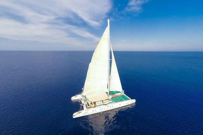Relaxing Adults-only Blue Lagoon Catamaran Trip from Ayia Napa - Konnos Bay, swimming, and lunch