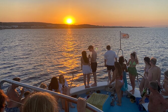 Sunset Boat Trip to Cape Greco and Blue Lagoon - Pernera fishing shelter and Agios Nikolaos Chapel