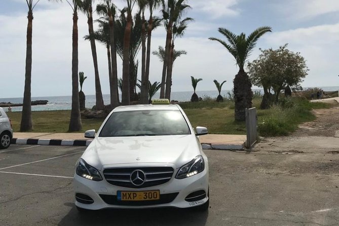Taxi transfer from LCA airport to Ayia Napa or Ayia Napa to LCA airport - The ride to Ayia Napa in about 40 minutes