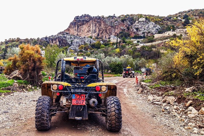 Village & Mountain Buggy Safari in Paphos - Mandria combines farm tracks and sea views